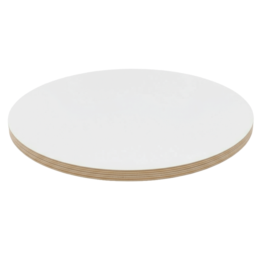 Столешница ВЛАГОСТОЙКАЯ Сlean Touch HPL на основе ФАНЕРЫ 19 мм (Круглая)