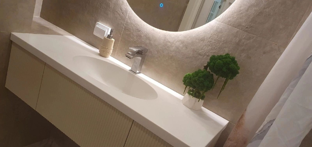 Столешницы в ванную