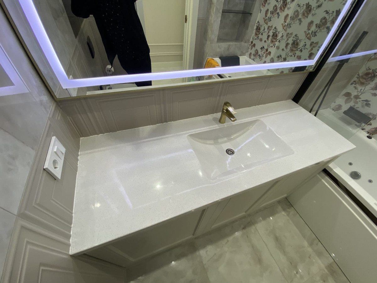 Столешницы в ванную