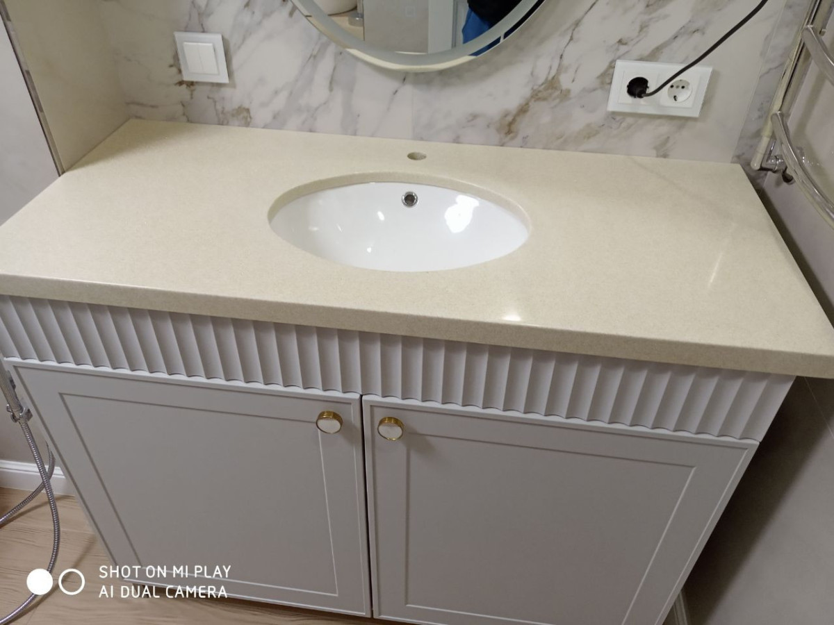 Столешницы в ванную